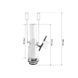 Kit mecanism evacuare, Cersanit, Astra, K99-0150