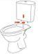 Garnitura pentru vasul de WC, Cersanit, compact, K99-0010