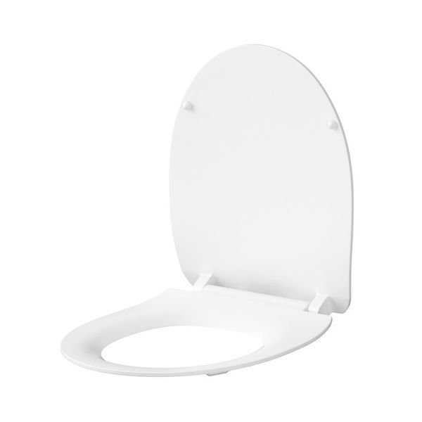Capac WC Delfi Slim duroplast antibacterian, cadere lenta, demontare rapida K98-0138